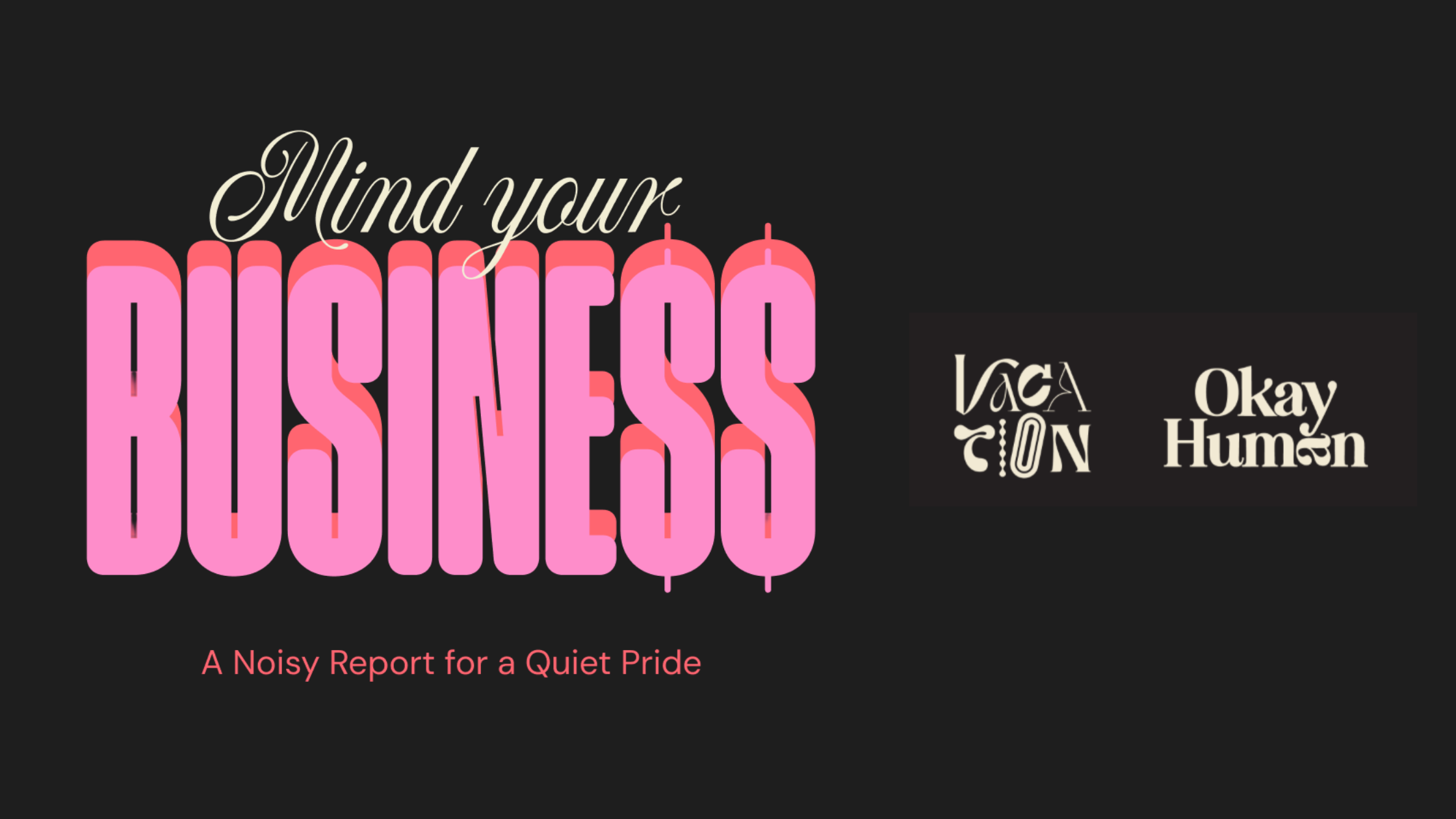 okay human and vacation publish cultural report
