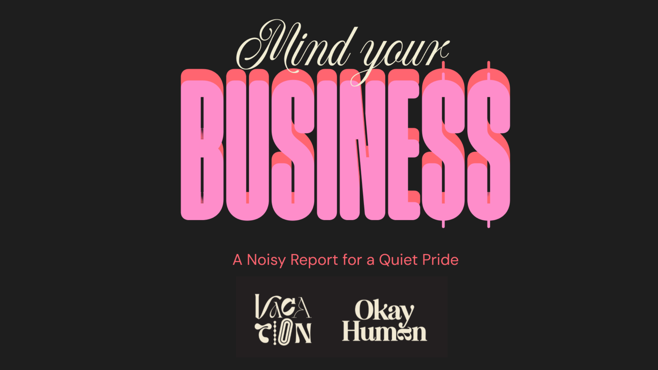okay human and vacation publish cultural report